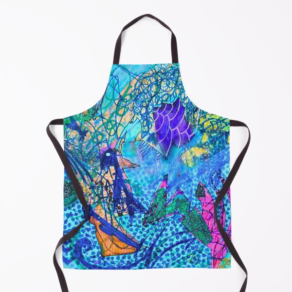 Item preview, Vibrant Mandala Chaos - Hand-Drawn Abstract Art designed and sold by PavlosKyklos.