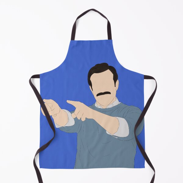 Aperçu de l'œuvre Illustration de portrait de Coach Ted Lasso par un fan créée et vendue par Still Silhouette.