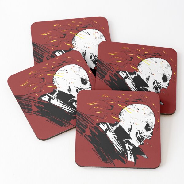 Item preview, Copy of Ghost rider☠️ (transparent/red background) designed and sold by rewritethenight.