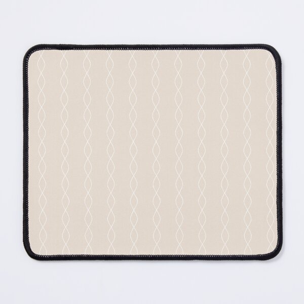 Item preview, Serpentine Stripe - Willow Whorl - Beige designed and sold by Stephanie Fiona Design.