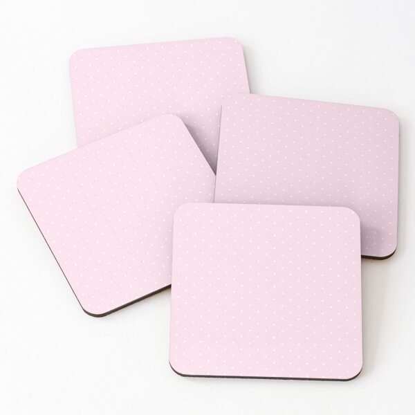 Item preview, Pastel pink and white Polka dot pattern designed and sold by RishabhArts1.