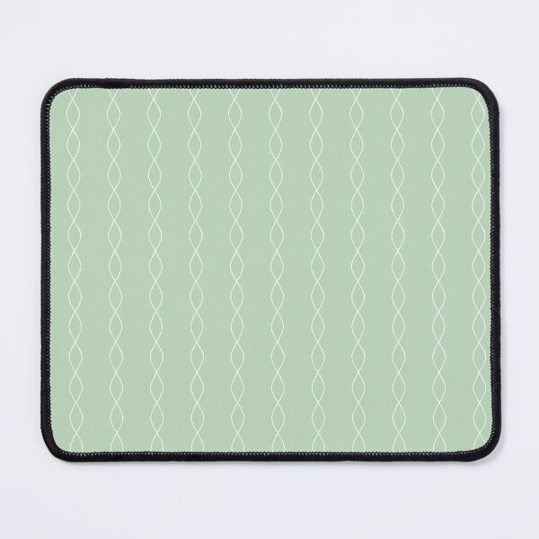 Item preview, Serpentine Stripe - Willow Whorl - Mint designed and sold by Stephanie Fiona Design.