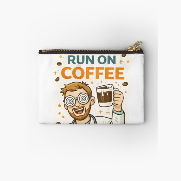 Item preview, Docs Run On Coffee Funny Doctor Design designed and sold by DayStoreDesigns.