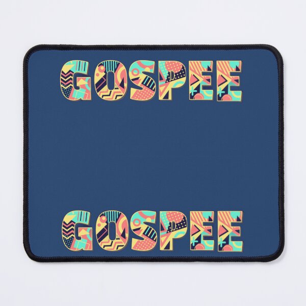 Item preview, Colorful GOSPEE Pop Art Typography Design designed and sold by StreetVibe-IND.