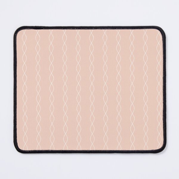 Item preview, Serpentine Stripe - Willow Whorl - Blush designed and sold by Stephanie Fiona Design.