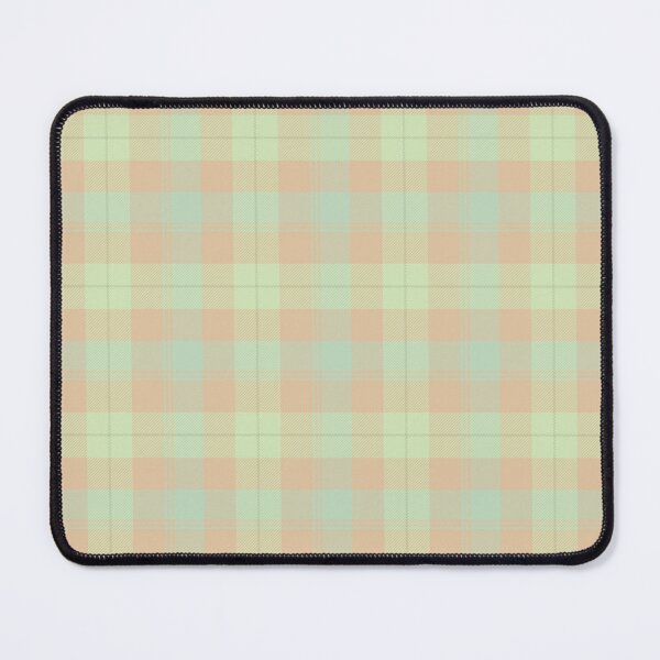 Item preview, Tartan - Willow Whorl - Green Orange designed and sold by Stephanie Fiona Design.