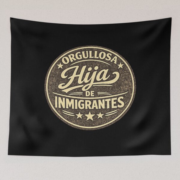 Item preview, Orgullosa hija de inmigrantes designed and sold by DIRTYDUNNZ.