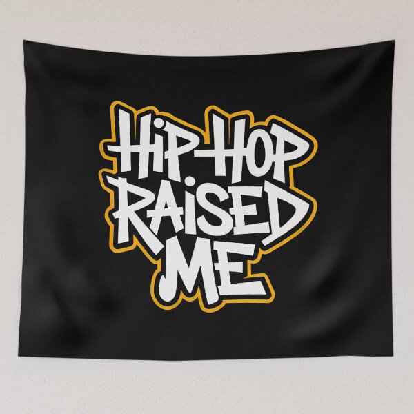 Item preview, Hip-Hop Raised Me T-Shirt designed and sold by GilbertBoulan.