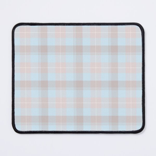 Item preview, Tartan - Willow Whorl - Blue Beige  designed and sold by Stephanie Fiona Design.