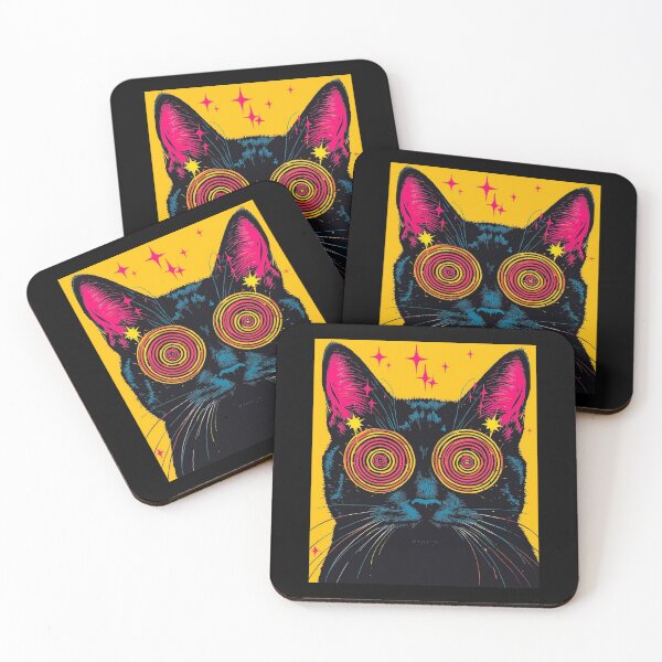 Item preview, Pop Art Cat Classic T-shirt For Cat Lovers designed and sold by PaulaArtworks.