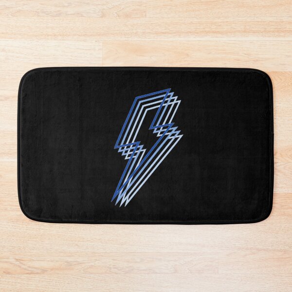 Item preview, Electric Blue Lightning Bolt Outline designed and sold by MountainD.