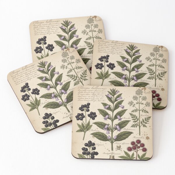 Item preview, The Mandrake’s Secret - Dark Vintage Poison Botany Art designed and sold by freackly.