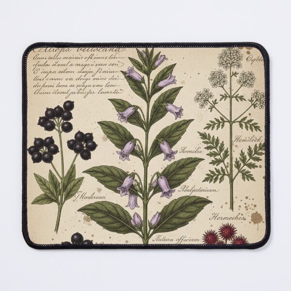 Item preview, The Mandrake’s Secret - Dark Vintage Poison Botany Art designed and sold by freackly.