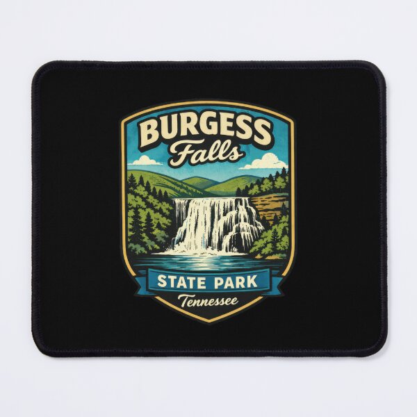 Item preview, Burgess Falls State Park Tennessee Vintage Badge designed and sold by MountainD.
