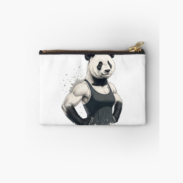 Item preview, Powerlifting Panda Mama Cute Fitness Illustration designed and sold by PLisasPets.