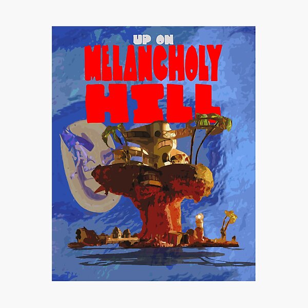 On Melancholy Hill - Gorillaz Photographic Print