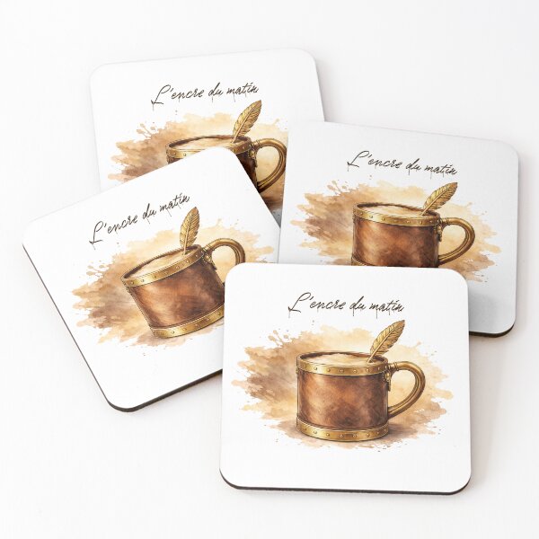 Item preview, Morning Ink Mug designed and sold by Chrystelle Hubert.