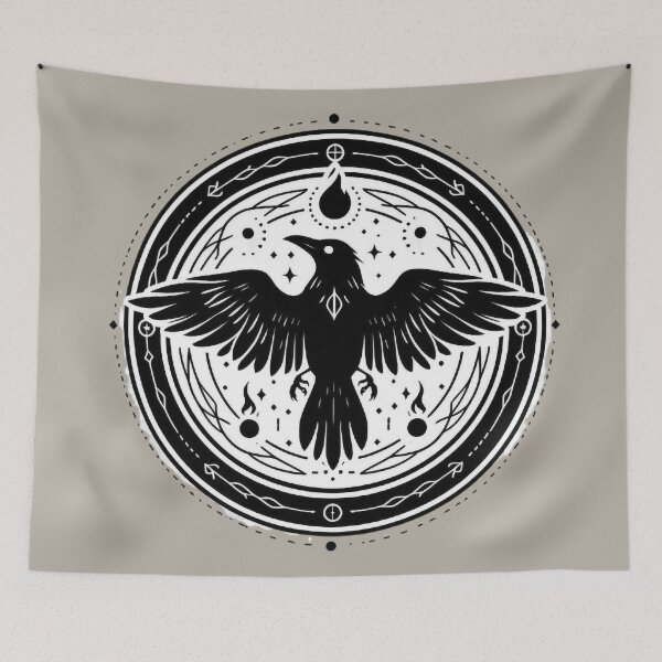 Item preview, Crow Spirit of Ancient Rituals designed and sold by Roberta Calabrese.