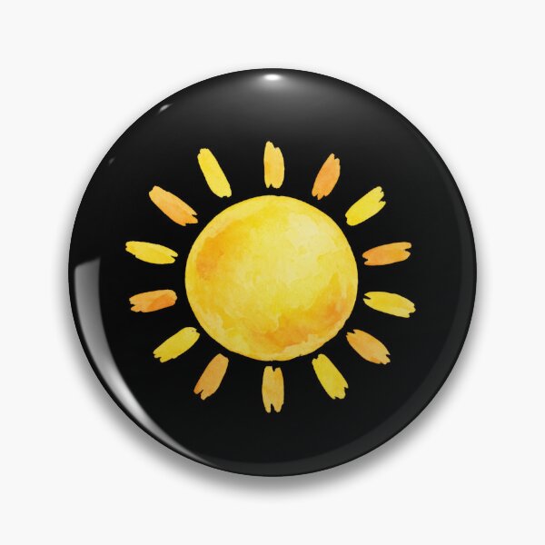Item preview, Sunny Watercolor Sun Illustration designed and sold by MountainD.