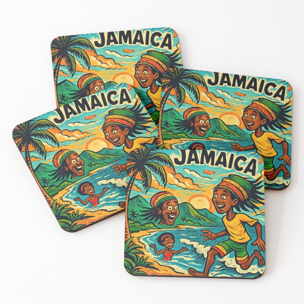 Item preview, Jamaica landscape | Comics - Cartoon style designed and sold by ComicsFactory.