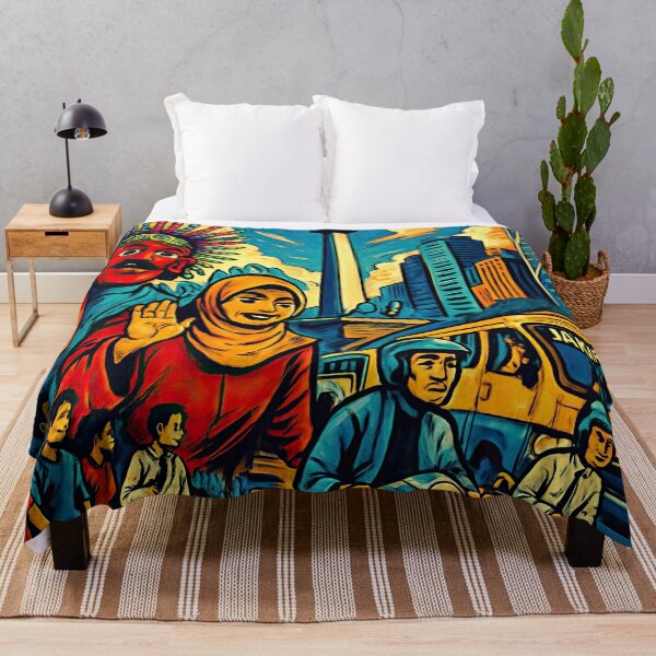 Item preview, Jakarta, city | Comics - Cartoon style designed and sold by ComicsFactory.