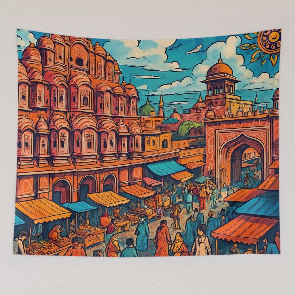 Item preview, Jaipur, city | Comics - Cartoon style designed and sold by ComicsFactory.