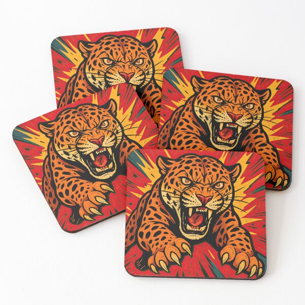 Item preview, Jaguar | Comics - Cartoon style designed and sold by ComicsFactory.
