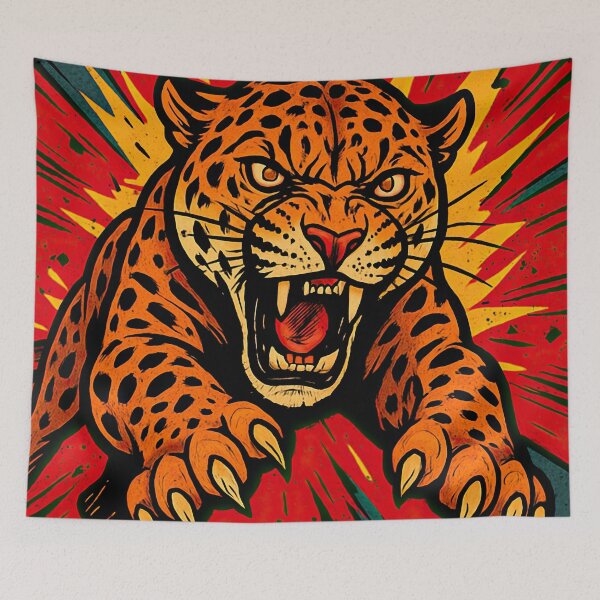 Item preview, Jaguar | Comics - Cartoon style designed and sold by ComicsFactory.