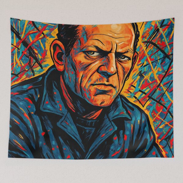Item preview, Jackson Pollock, portrait | Comics - Cartoon style designed and sold by ComicsFactory.