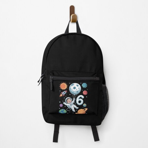 Item preview, Kids 6th Birthday Astronaut Balloon Planet 6 Year Old Boy designed and sold by joyouartArt.