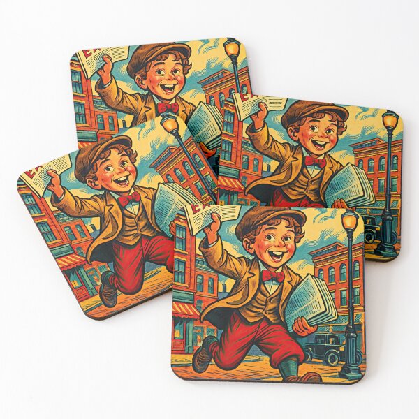 Item preview, Newspaper boy | Comics - Cartoon style designed and sold by ComicsFactory.