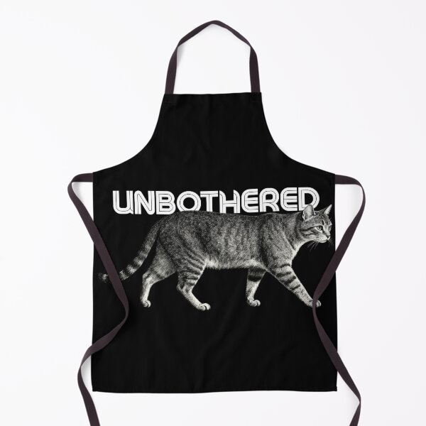 Item preview, Unbothered Cat – Minimal Attitude Design designed and sold by CatVibesStudio.