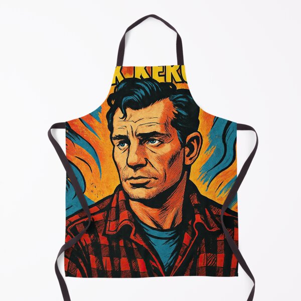 Item preview, Jack Kerouac, author | Comics - Cartoon style designed and sold by ComicsFactory.