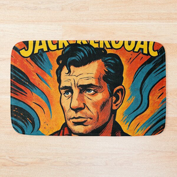 Item preview, Jack Kerouac, author | Comics - Cartoon style designed and sold by ComicsFactory.