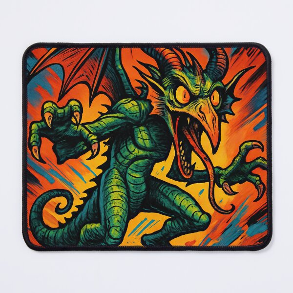 Item preview, Jabberwocky, fantastic creature | Comics stylCartoone - designed and sold by ComicsFactory.