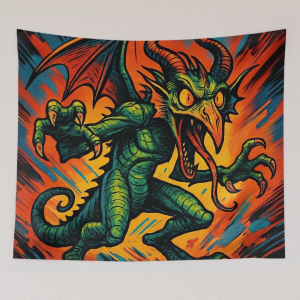 Item preview, Jabberwocky, fantastic creature | Comics stylCartoone -  designed and sold by ComicsFactory.