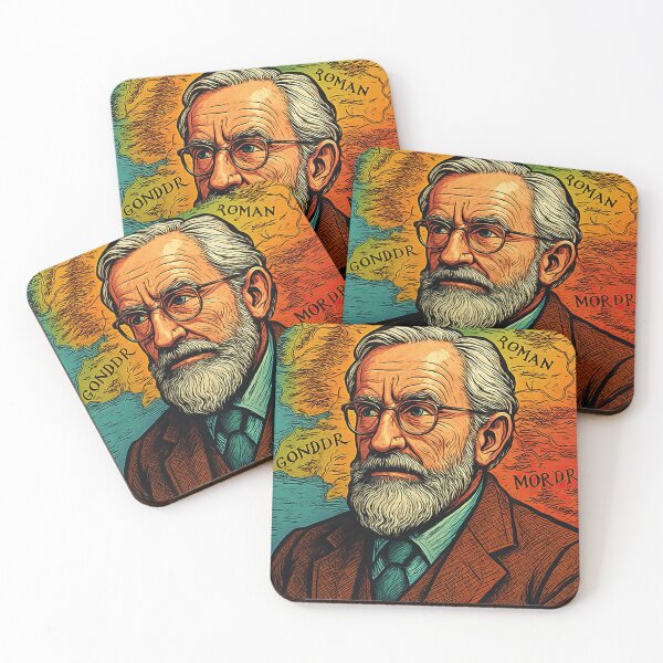 Item preview, J.R.R. Tolkien, author | Comics - Cartoon style designed and sold by ComicsFactory.