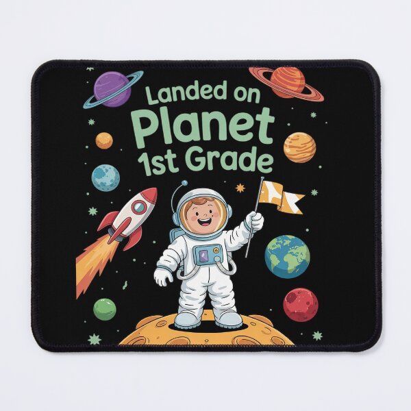 Item preview, Kids First Day 2024 Astronaut in School, First Grade here I come designed and sold by joyouartArt.