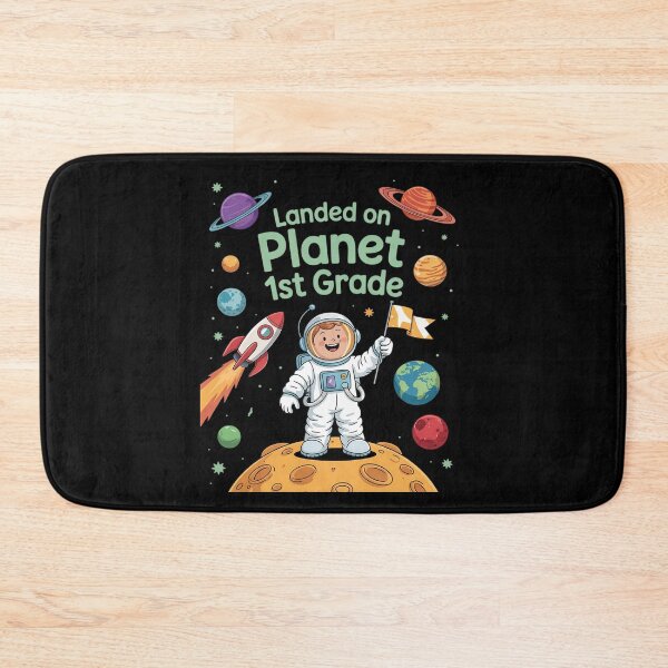 Item preview, Kids First Day 2024 Astronaut in School, First Grade here I come designed and sold by joyouartArt.