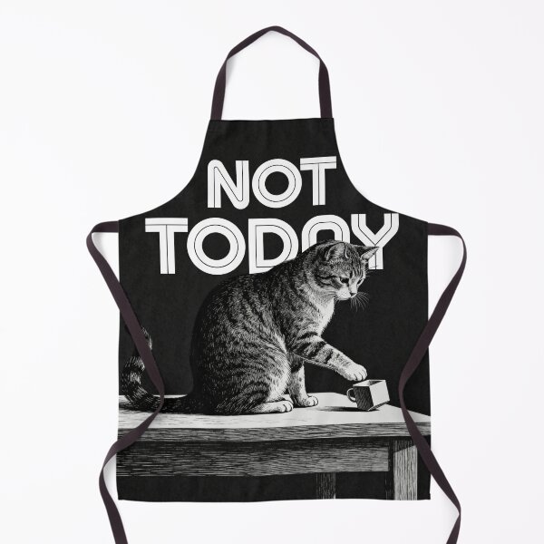 Item preview, Not Today – Main Character Cat Energy designed and sold by CatVibesStudio.
