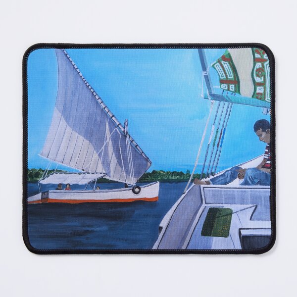 Item preview, Feluccas on the Nile designed and sold by Alfred Fox Art.