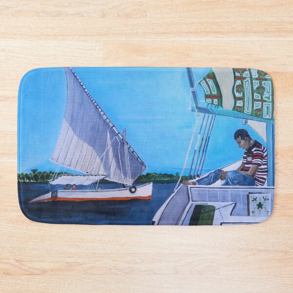 Item preview, Feluccas on the Nile designed and sold by Alfred Fox Art.