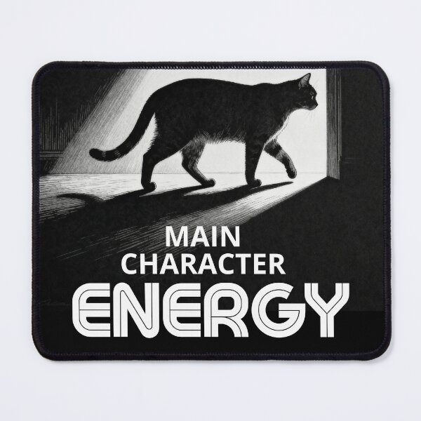 Item preview, Main Character Cat – Minimal Shadow Design designed and sold by CatVibesStudio.