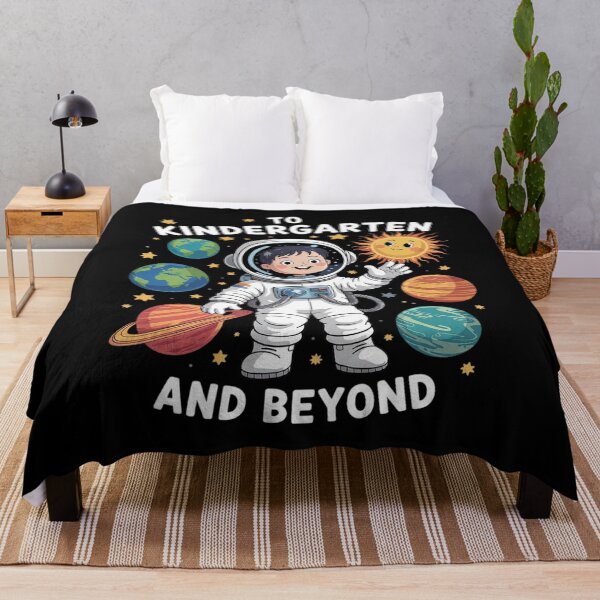Item preview, Kindergarten Beyond Astronaut Planet Back School First Days designed and sold by joyouartArt.
