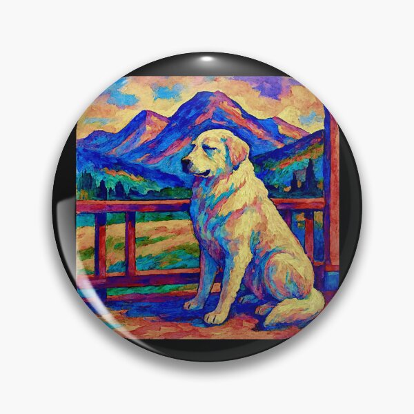 Item preview, Colorado Mountain Dog – Noble Guardian of the Rockies #3 designed and sold by Helios Be. Lavsh.