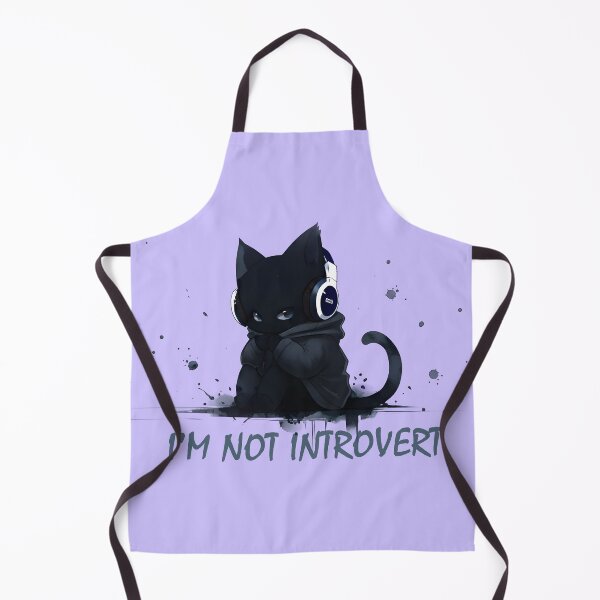 Item preview, I'm not introvert sticker designed and sold by AI Art Cafe.