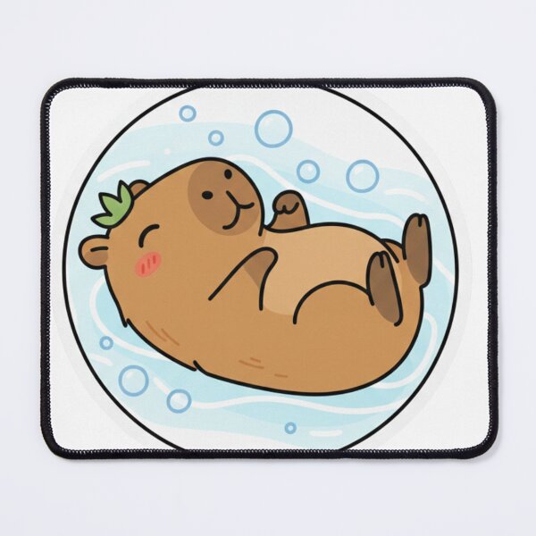 Item preview, Capybara relaxedCute Minimalista designed and sold by Studioyasmin.