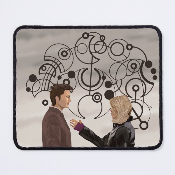 Item preview, I'm burning up a sun just to say goodbye - full painting circular gallifreyan  designed and sold by protagonistivy.