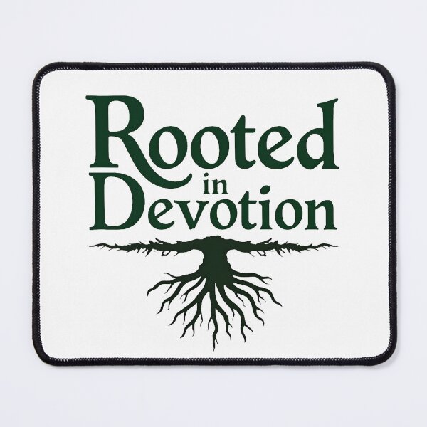 Item preview, Rooted in Devotion Christian Faith Shirt – Tree Roots Bible Inspired Design designed and sold by Vajid Designs .