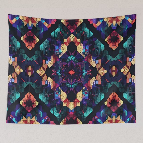 Item preview, Kaleidoscope Prismata: Synaptic Stained Glass designed and sold by mxztar.